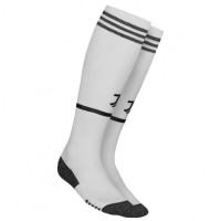 Juventus F.C. adidas Home Football Socks GM7177: Цвет: Brand: adidas Material: 84% polyester, 11% cotton, 5% elastane Brand logo on the calf club logo on the shin TechFit - adapts to the body, reduces energy loss and improves posture AeroReady - Moisture is absorbed super-fast for a pleasantly dry and cool wearing comfort Primegreen - Range of high-performance materials made from at least 50 percent recycled content stretchy material - guarantees optimal fit Breathable mesh inserts ensure optimal ventilation anatomically shaped toe box for the best possible fit and maximum comfort Midfoot support provides additional support and improved fit ergonomic design Left/Right marker classic adidas stripes on cuff pleasant wearing comfort NEW, with tags &amp; original packaging
https://www.sportspar.com/juventus-f.c.-adidas-home-football-socks-gm7177