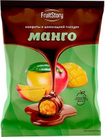 «FruitStory», конфеты в шоколадной глазури «Манго» (упаковка 0,5кг): 