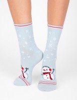 Носки выкупаем по 5 пар: Цвет: Очаровательные женские носки. Комфортная модель, связанная из натурального гребенного хлопка, очень мягкая и подходит для повседневной носки. Дышащие носочки с символом нового года – веселым снеговиком и снежинками по всей длине станут прекрасным дополнением к подарку для ваших близких или для себя. Аккуратные контрастные полоски подчеркивают борт и мысок модели. Данные носки подарят сказочное настроение и станут незаменимым аксессуаром в вашем зимнем гардеробе.
: 58% хб, 22% па, 11% пп, 9% эл
: Красная ветка
: гладь с рисунком
: взросл
: 95.7
Производитель: Красная ветка
Пол: женский
Полотно: гладь с рисунком
Возраст: взросл
РАЗМЕР: 23-25
ЦВЕТ: голубой
СОСТАВ: 58% хб, 22% па, 11% пп, 9% эл
Рaзмер 23-25: 95.70