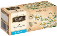 «ETRE», чайный напиток Relax Ромашка, 25 пакетиков, 32,5г: 