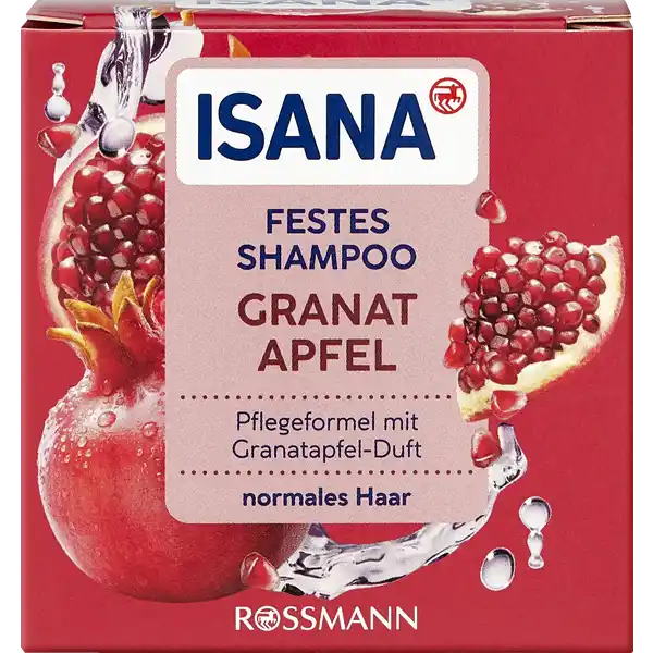 ISANA festes Shampoo Granatapfel Твердый шампунь: Цвет: https://www.rossmann.de/de/pflege-und-duft-isana-festes-shampoo-granatapfel/p/4305615716244
Produktbeschreibung und details Pflegeformel mit GranatapfelDuft normales Haar Das Feste Shampoo mit GranatapfelDuft verwhnt Ihre Sinne und reinigt zugleich sanft und schonend auf natrliche Art Das enthaltene Rizinusl und Olivenl untersttzt die Pflege der Haare Ohne zu beschweren Ohne Silikone und Paraffine Hautvertrglichkeit dermatologisch besttigt Diese Rezeptur ist zu  ohne Mikroplastik Kontaktdaten Dirk Rossmann GmbH Isernhgener Strae   Burgwedel wwwrossmannde UrsprungslandHerkunftsort Deutschland Testurteile Qualittssiegel ampamp Verbandszeichen Anwendung und Gebrauch Das Feste Shampoo anfeuchten und einige Male ber das nasse Haar reiben den entstandenen Schaum sanft ins Haar einmassieren und grndlich aussplen Nach Gebrauch das Shampoo gut trocknen lassen und einfach wieder verwenden Inhaltsstoffe Disodium Lauryl Sulfosuccinate Sodium CocoSulfate Triticum Vulgare Wheat Starch Cetearyl Alcohol Hydrogenated Palm Glycerides Aqua Lauryl PCA Cocamidopropyl Betaine Ricinus Communis Seed Oil Glyceryl Stearate Olea Europaea Fruit Oil Parfum Sodium Chloride Limonene Linalool CI