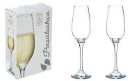 Набор бокалов для шампанского Pasabahce Амбер 2шт, 200мл 878-430: 