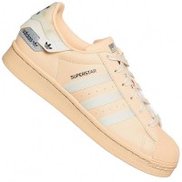 adidas Originals Superstar Women Sneakers GX2973: Цвет: https://www.sportspar.com/adidas-originals-superstar-women-sneakers-gx2973
Brand: adidas marked as factory seconds, with a red B inside (minor cosmetic imperfection) Upper: synthetic Inner material: textile, synthetic Sole: rubber Closure: shoelaces Brand logo on the tongue and heel classic adidas stripes on the outside "Superstar" lettering on the outside a reinforced toe cap for optimal protection Perforated upper material on the sides for optimal air circulation removable insole padded entry and tongue stabilized heel area pleasant wearing comfort NEW, with box &amp; original packaging
