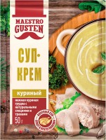 «Maestro Gusten», суп-крем куриный быстрого приготовления, 50г: 