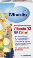 Витамин D3 для детей жевательные таблетки 60 шт., 60 шт.: https://www.dm.de/mivolis-vitamin-d3-fuer-kinder-kautabletten-60-st-p4058172777790.html