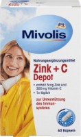 Zinc + C Depot Капсулы 60 шт.: https://www.dm.de/mivolis-zink-c-depot-kapseln-60-st-p4058172936999.html