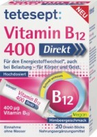 Витамин B12 400 прямых стиков 20 штук: https://www.dm.de/tetesept-vitamin-b12-400-direkt-sticks-20-st-p4008491132800.html