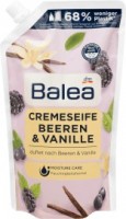 Крем-мыло с ягодами и ванилью, 0,5 мл.: https://www.dm.de/balea-cremeseife-beeren-und-vanille-nachfueller-p4066447008159.html