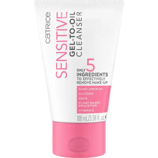 Catrice Sensitive Gel-to-Oil Cleanser: Цвет: Produktbeschreibung und details Perfekt fr empfindliche Haut Der Sensitive GelToOil Cleanser verwandelt sich beim Auftragen in l und entfernt Makeup sanft und effektiv  und das mit nur fnf Inhaltsstoffen Sonnenblumenl Glycerin Wasser pflanzlicher Emulgator und Vitamin E Die Formel ist sehr hautvertrglich Kontaktdaten cosnova GmbH Am Limespark  D Sulzbach am Taunus  Inhaltsstoffe INGREDIENTS HELIANTHUS ANNUUS SUNFLOWER SEED OIL GLYCERIN AQUA WATER SUCROSE PALMITATE TOCOPHEROL
https://www.rossmann.de/de/make-up-catrice-sensitive-gel-to-oil-cleanser/p/4059729357571