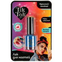 Лак для ногтей СИНИЙ, 10 мл TIK TOK GIRL в кор.20*18шт: 