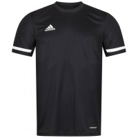 adidas T19 Aeroready Men Jersey DW6894: Цвет: Brand: adidas Material: 100% polyester (recycled) Inserts: 100% polyester (recycled) Brand logo on the right chest AeroReady – particularly fast moisture absorption for a pleasantly dry and cool wearing comfort Primegreen - high-performance fabric made from at least 50% recycled materials Breathable mesh inserts for optimal air circulation elastic, ribbed crew neck Short sleeve elastic, ribbed cuffs contrasting color design regular fit elastic material pleasant wearing comfort NEW, with tags and original packaging
https://www.sportspar.com/adidas-t19-aeroready-men-jersey-dw6894