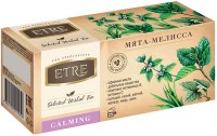 «ETRE», чайный напиток Calming мята-мелисса, 25 пакетиков, 37,5г: 