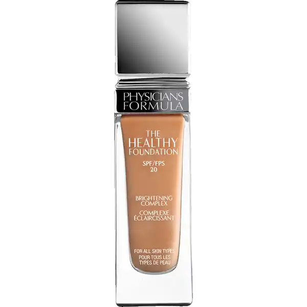 Physicians Formula THE HEALTHY FOUNDATION SPF 20 MW2: Цвет: Produktbeschreibung und details Mehr als nur eine FoundationDie Healthy Foundation ist der ideale morgendliche Vitamin Booster fr deine Haut Mit Vitamin A C ampamp E und Hyaluronsure angereichert pflegt sie die Haut spendet Feuchtigkeit und ganz nebenbei lsst die einzigartige Textur kleine Unebenheiten und Makel verschwinden fr ein gesundes und ebenmiges Finish WuZhuYuExtrakt hydriert und glttet die Haut SPF  schtzt die Haut vor UVStrahlen Fr alle Hauttypen geeignet Farbe MW Kontaktdaten Physicians Formula Inc City of Industrie CA  USA Gebrauch Aufbewahrung und Verwendung Aufbewahrungs und Verwendungsbedingungen Vor jedem Gebrauch gut schtteln Kann direkt mit den Fingern oder einem entsprechenden MakeUp Tool aufgetragen werden Inhaltsstoffe AQUA CYCLOPENTASILOXANE PEG DIMETHICONE ISODODECANE BUTYLENE GLYCOL ETHYLHEXYL METHOXYCINNAMATE ACRYLATESPOLYTRIMETHYLSILOXYMETHACRYLATE COPOLYMER PROPANEDIOL CYCLOHEXASILOXANE CETYL PEGPPG DIMETHICONE ISODECYL NEOPENTANOATE POLYMETHYLSILSESQUIOXANE HELIANTHUS ANNUUS SEED OIL DISTEARDIMONIUM HECTORITE MAGNESIUM SULFATE SCHINZIOPHYTON RAUTANENII KERNEL OIL PHENOXYETHANOL DISODIUM STEAROYL GLUTAMATE CAPRYLYL GLYCOL ETHYLENE BRASSYLATE DIMETHICONEBISISOBUTYL PPG CROSSPOLYMER SILICA SORBITAN SESQUIOLEATE EVODIA RUTAECARPA FRUIT EXTRACT ETHYLHEXYLGLYCERIN HEXYLENE GLYCOL CELLULOSE GUM TETRAHEXYLDECYL ASCORBATE TOCOPHERYL ACETATE ALUMINUM HYDROXIDE RETINYL PALMITATE RHODIOLA ROSEA ROOT EXTRACT SODIUM HYALURONATE BHT ROSMARINUS OFFICINALIS LEAF EXTRACT TOCOPHEROL CI  CI  CI  CI
https://www.rossmann.de/de/make-up-physicians-formula-the-healthy-foundation-spf-20-mw2/p/0044386100343