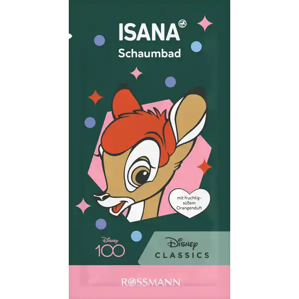 ISANA Disney Schaumbad: Цвет: https://www.rossmann.de/de/pflege-und-duft-isana-disney-schaumbad/p/4305615989464
Produktbeschreibung und details Zauberhafte Pflege Bambi erlebt mit seinen Freunden die Schnheit und den Zauber des Waldes mit all seinen Herausforderungen Starte auch du frisch und voller Energie in die Abenteuer die das Leben fr dich bereit hlt mit fruchtigsem Orangenduft Hautvertrglichkeit dermatologisch besttigt Rezeptur ohne Mikroplastik vegan fr  Vollbad Kontaktdaten Dirk Rossmann GmbH Isernhgener Str   Burgwedel wwwrossmannde UrsprungslandHerkunftsort Deutschland Testurteile Qualittssiegel ampamp Verbandszeichen Anwendung und Gebrauch Gib das grne ISANA SCHAUMBAD vollstndig dem einlaufenden Badewasser zu Geniee deine Auszeit in der Badewanne fr  Minuten bei einer Wassertemperatur von C Gebrauch Aufbewahrung und Verwendung Aufbewahrungs und Verwendungsbedingungen Vor Wrme geschtzt und trocken lagern Inhaltsstoffe Aqua Sodium Laureth Sulfate Cocamidopropyl Betaine Decyl Glucoside Glycerin Sodium Chloride Parfum Polyglyceryl Cocoate Sodium Benzoate Citric Acid Limonene Sodium Astrocaryum Murumuruate Potassium Sorbate Panthenol Lecithin CI  Sodium Sulfate CI  Camellia Sinensis Leaf Extract Disodium EDTA Warnhinweise und wichtige Hinweise Warnhinweise Schaumbad nicht unverdnnt anwenden Kontakt mit Augen und Schleimhuten vermeiden Auerhalb der Reichweite von Kindern aufbewahren Kein Lebensmittel Nicht zum Verzehr geeignet