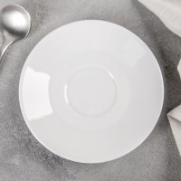 Блюдце фарфоровое «Мокко», d=11,5 см: Цвет: Посуда из фарфора станет оптимальным выбором для повседневного использования. Особенности: стойкое покрытие; простота мойки, в том числе в посудомоечной машине. Больше посуды, пригодной для использования в детских садах — по <a href="https://www.sima-land.ru/promo/posuda-dlya-detskih-sadov/?per-page=100" target="_blank">ссылке</a>.
