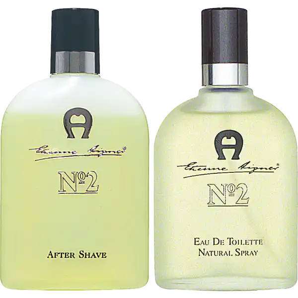 Aigner N°2 After Shave Lotion & N°2 EdT: Цвет: Produktbeschreibung und details Set bestehend aus N  After Shave Lotion  ml N  EdT  ml Die After Shave Lotion mit originalgetreuem Duft des gleichnamigen Klassikers beruhigt und schtzt die Haut nach der Rasur und beugt somit Rasurbrand entgegen Das Eau de Toilette ist ein beliebtes Parfum von Aigner fr Herren und erschien im Jahr  Der Duft ist wrzigfrisch Die Haltbarkeit ist berdurchschnittlich Kopfnote Bergamotte Lavendel Muskatellersalbei Zitrone Herznote Farn Rosengeranie Heliotrop Iris Rose Sandelholz Vetiver Zedernholz Basisnote Labdanum Moos Moschus Tonkabohne Vanille Kontaktdaten E A Cosmetic Distributions GmbH Ammerthalstrae   Kirchheim b Mnchen UrsprungslandHerkunftsort Spanien Anwendung und Gebrauch Auf die gesunde Haut auftragen Inhaltsstoffe N  EdT Alcohol Denat Fragrance Parfum AquaWaterEau Benzyl Benzoate Limonene AlphaIsomethyl Ionone Linalool Hydroxycitronellal Coumarin Citronellol Geraniol Geraniol Citral Benzyl Salicylate Farnesol Benzyl Alcohol Isoeugenol Eugenol CI  Yellow  CI  Red  N  After Shave Lotion Alcohol Denat AquaWaterEau Fragrance Parfum Propylene Glycol Trideceth PEG Ethylhexanoate Hamamelis Virginiana Water Benzyl Benzoate Limonene Linalool AlphaIsomethyl Ionone Hydroxycitronellal Allantoin Bisabolol Coumarin Citronellol Glycerin Lactic Acid Serine Sodium Lactate Sorbitol TEALactate Urea Geraniol Sodium Chloride Citral Benzyl Salicylate Sodium Benzoate Farnesol CI  Yellow   Vol Alcohol of Vegetal Origin Warnhinweise und wichtige Hinweise Warnhinweise ACHTUNG Entzndbar Nur zur ueren Anwendung
https://www.rossmann.de/de/pflege-und-duft-aigner-n2-after-shave-lotion-und-n2-edt/p/2001234019101