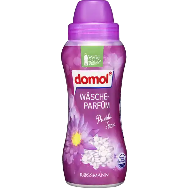 domol Wscheparfm Purple Stars: Цвет: https://www.rossmann.de/de/haushalt-domol-waescheparfuem-purple-stars/p/4305615607511
Produktbeschreibung und details Freuen Sie sich auf unbeschreibliche Duftmomente den ganzen Tag Die domol Wscheparfm Duftperlen verwhnen Ihre Sinne ber mehrere Wochen mit Purple Stars dem bezauberndlieblichen Wscheparfm edle Duftkomposition fr lang anhaltende Frische fr alle Arten von Textilien geeignet auch Wolle und Mikrofaser ideal fr Sport und Funktionskleidung Kontaktdaten Dirk Rossmann GmbH Isernhgener Strae   Burgwedel wwwrossmannde     UrsprungslandHerkunftsort EU Testurteile Qualittssiegel ampamp Verbandszeichen Anwendung und Gebrauch domol WscheparfmPerlen direkt hinten in die Wschetrommel geben Anschlieend die Wsche hinzufgen Wie gewohnt das Waschmittel und ggf den Weichspler dosieren und den Waschgang starten Dosierung Empfohlene Menge  g  ml Je nach gewnschter Intensitt des Dufterlebnisses knnen die WscheparfmPerlen dosiert werden Inhaltsstoffe Duftstoffe LINALOOL BENZYL ALCOHOL ALPHAISOMETHYL IONONE COUMARIN LIMONENE Warnhinweise und wichtige Hinweise Warnhinweise Enthlt TERTBUTYLCYCLOHEXYL ACETATE LINALOOL ALPHAISOMETHYL IONONE TETRAMETHYL ACETYLOCTAHYDRONAPHTHALENES Kann allergische Reaktionen hervorrufen Ist rztlicher Rat erforderlich Verpackung oder Kennzeichnungsetikett bereithalten Darf nicht in die Hnde von Kindern gelangen Detergenzienblatt Detergenzienblatt Laden Sie das Dokument zum Produkt als PDF herunter