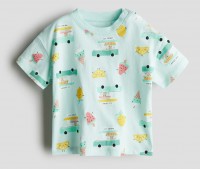 H&M Футболка из хлопкового джерси 86,92,98рр: 