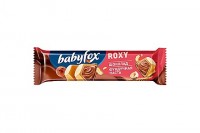 «BabyFox», вафельный батончик Roxy Шоколад/фундучная паста, 18г (упаковка 24шт.): 