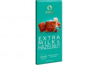 «OZera», шоколад молочный Extra milk & Hazelnut, 90г: 