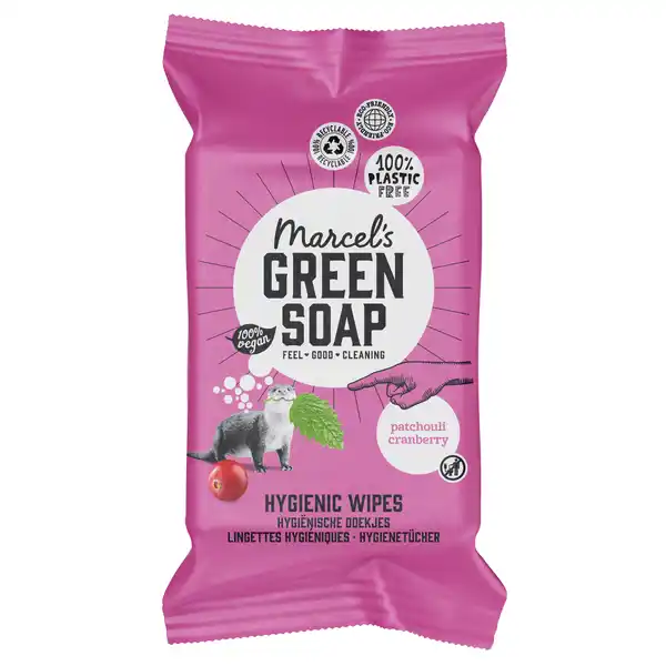 Marcels Green Soap Reinigungstcher Patschuli amp Cranberry: Цвет: https://www.rossmann.de/de/haushalt-marcels-green-soap-reinigungstuecher-patschuli-und-cranberry/p/8719325558968
Produktbeschreibung und details Mit den hygienischen Reinigungstchern von Marcels Green Soap subern Sie Ihr Haus in einem Zug Hergestellt aus Pflanzenfasern und zu   biologisch abbaubar Jede Packung enthlt  Tcher Kein Kunststoff aber Pflanzen Die hygienischen Reinigungstcher von Marcel bestehen aus Viskose Viskose ist ein Material das aus Pflanzenfasern und Holzzellstoff besteht Deshalb knnen Hygienetcher auf Basis von Viskosefasern auf natrliche Weise abgebaut werden Die Zusammensetzung der Viskose enthlt ca  Eukalyptus und  Akazie Das ist Reinigung mit der Kraft der Natur Sauber in einem Wisch Die hygienischen Reinigungstcher bestehen wie die Handtcher aus  natrlichen Inhaltsstoffen mit  Biolen und sind zu  biologisch abbaubar Sie sind echte Handwerker Feuchttcher mit denen Sie fast alles reinigen knnen Verwenden Sie sie zum Beispiel um Ihr Badezimmer Ihre Kche Ihren Tisch Ihren Boden und andere harte Oberflchen zu reinigen Sie enthalten Alkohol fr zustzliche Hygiene Kein Splen notwendig Fertig mit Reinigen Dann werfen Sie sie einfach in den Biomll oder die Papiertonne So kann die Natur leise ihrer Arbeit nachgehen und die Hygienetcher lsen sich automatisch auf Patchouli ampamp Cranberry Patchouli hat einen sen wrzigerdigen Duft mit einer fast beruhigenden und luxurisen Note Der Duft wirkt gut gegen unerwnschte Gerche Patchouli war in den sechziger Jahren beliebt Es berdeckte den Geruch einer ungezogenen Zigarette Fr die perfekte Duftkombination wurde Patschuli mit der frischen Sure der Cranberry untersttzt Frisch Kontaktdaten The Green Soap Company Eindenhoutstraat   ML Haarlem  The Netherlands wwwmarcelsgreensoapcom  Testurteile Qualittssiegel ampamp Verbandszeichen Inhaltsstoffe amplt nichtionische Tenside Parfum Konservierungsmittel PHENOXYETHANOL POTASSIUM SORBATE