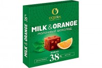 «OZera», шоколад молочный Milk & Orange, 90г: 