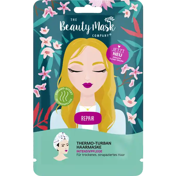 The Beauty Mask Company Thermo-Turban Haarmaske Repair: Цвет: Produktbeschreibung und details Die ThermoTurbanHaarmaske speichert whrend des Tragens dienatrliche von deinem Kopf abgegebene Wrme Geschdigtes selbst sehr trockenes Haar wird regeneriert und bis in die Spitzen intensiv gepflegtDas Ergebnis superweiches leicht kmmbares Haar mit weniger Spliss fr trockenes strapaziertes Haar Intensivpflege ThermoEffekt Kontaktdaten Lornamead GmbH Osterbekstrae  b D Hamburg wwwthebeautymaskcompanycom UrsprungslandHerkunftsort Italien Anwendung und Gebrauch Nur zum Einmalgebrauch Verteile das Pflegeserum in der Haube Ziehe die Maske auf das gewaschene handtuchtrockene Haar Fixiere die Haube mit dem Klebestreifen auf deinem Kopf Lange Haare vorher hochbinden Lasse das Serum  Minuten einwirken Massiere gelegentlich um die Pflegeformel optimal zu verteilen Nimm den Turban ab und sple deine Haare grndlich mit warmem Wasser aus Gebrauch Aufbewahrung und Verwendung Aufbewahrungs und Verwendungsbedingungen Auer Reichweite von Kindern aufbewahren Inhaltsstoffe Aqua Myristyl Alcohol Synthetic Beeswax Behentrimonium Chloride Hydrolysed Keratin Hydrolysed Wheat Protein Ceramide  Ceramide  Phospholipids Glycolipids Glycine Soja Sterols Glycine Soja Oil Phytosterols Cetyl Esters Isopropyl Alcohol Parfum Dicetyldimonium Chloride Glycerin Hydrogenated Castor OilSebacic Acid Copolymer Amodimethicone Trideceth Cetrimonium Chloride Propanediol Polyglyceryl Oleate Distearyldimonium Chloride Citric Acid Ethylhexylglycerin Sodium Benzoate Phenoxyethanol Limonene Geraniol Linalool Citronellol Warnhinweise und wichtige Hinweise Warnhinweise Kontakt mit den Augen vermeiden Nicht fr Kinder Kinder geeignet
https://www.rossmann.de/de/pflege-und-duft-the-beauty-mask-company-thermo-turban-haarmaske-repair/p/4045612009221