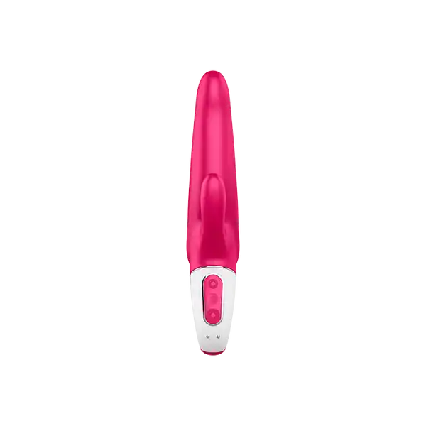 eis.de Satisfyer Vibes - Mr. Rabbit: Цвет: Produktbeschreibung und details Die Kombination aus einem ungewhnlich starken Motor und dem besonders hohen Anteil an hochwertigem flexiblem Vollsilikon auch im Inneren macht diesen PowerVibrator zum absoluten Highlight in Deiner Sammlung Die kraftvollen und tiefen Vibrationen verteilen sich dank der hohen Schwungmasse ideal auf das gesamte Toy und stimulieren ungeahnt intensiv Unser bester Vibrator im Programm Seine Silikon Flex Technologie stellt sicher dass der Schaft aus weichem Vollsilikon sich perfekt an Deinen Krper anpasst und die Vibrationen kraftvoll wie nie bertragen werden Auch wenn Karnickel eigentlich nicht Dein Ding sind  Mr Rabbit wirst Du trotzdem ins Herz schlieen denn er verwhnt Dich mit unvergesslichen Hhenflgen Seine seidenmatte Oberflche und der flexible Schaft sowie der Klitorisreizer aus hautfreundlichem Silikon schmiegen sich Deinen Kurven elegant an So erreichen die  prickelnden Vibrationsprogramme all Deine Lieblingsstellen mit beeindruckender Power und verwhnen Dich zugleich vaginal und klitoral  Mr Rabbit ist nmlich mit gleich  kraftvollen Motoren ausgestattet Wenn es um intensive Orgasmen geht vertrau auf Mr Rabbit denn er ist ein gestandener Hase in Sachen Liebesspiel  um nicht gar zu sagen ein wahrhaftiger Rammler Dein Allerheiligstes wird vor lauter Freude Haken schlagen versprochen Am praktischen Haltering mit integriertem Bedienfeld findest Du Deinen Lieblingsvibe intuitiv per Knopfdruck und hast den frechen Hasi zugleich souvern im Griff  auch wenn es mal besonders feuchtfrhlich und wild zugeht Die  besonders kraftvollen Vibrationsprogramme setzen sich aus  Intensitten und  himmlischen Rhythmen zusammen Die Vibes verteilen sich aufgrund der  Motoren ideal ber den gesamten Schaft und den Klitorisreizer sodass sie Dich berall intensiv stimulieren Dank wasserdichter Verarbeitung ldt Dich der Satisfyer Vibes  Mr Rabbit auerdem zu sinnlichen Genssen unter der Dusche oder in der Badewanne ein Die integrierten Akkus Deines neuen LieblingsVibes machen ihn wiederaufladbar und somit umweltfreundlich Solltest Du Deinen Lustbringer per Netzstecker laden wollen kann das beiliegende USBMagnetkabel durch einen handelsblichen Netzstecker mit V ergnzt werden Fr ein maximal geschmeidiges Vergngen verwende Deinen Glcklichmacher stets mit einem der ideal auf das Produkt abgestimmten wasserbasierten Gleitmittel von Satisfyer So wird Dein Erlebnis feuchtfrhlich intensiv und erhlt einen zustzlichen Abwechslungsfaktor Es gibt sie in den Varianten Klassik Seidig und Wrmend Das hautfreundliche Silikon der Satisfyer Vibes trumpft mit einer atemberaubend anschmiegsamen seidenmatten Oberflche auf Wasserdicht verarbeitet und mit einem praktischen Haltering aus kratzfestem ABS Kunststoff kombiniert sind die Lovetoys leicht zu reinigen und bleiben langfristig hygienisch Das flexible Material ist wunderbar gleitfreudig und nimmt die Krpertemperatur schnell an Mit etwas Seife und lauwarmem Wasser ist Dein Vibrator schnell und unkompliziert gereinigt Fr umfangreiche Hygiene sorgst Du im Anschluss mit ein paar Sprhern desinfizierendem Toycleaner  am besten mit dem perfekt abgestimmten Desinfektionsspray Das Markenzeichen der Satisfyer Familie ist die berhrungslose Stimulation der Klitoris durch intensive Druckwellen Doch mit nur einer Technologie gibt sich die Marke nicht zufrieden Satisfyer erweitert stetig sein Sortiment um Frauen auf der ganzen Welt einen Orgasmus nach dem anderen zu bescheren  egal welche Vorlieben sie hat inkl USBLadekabel aufladbar  cm  starke Power Motoren superstarke tiefe Vibration flexibler Krper ampamp wasserdicht hochwertiges weiches Vollsilikon Hinweise zur Elektrogerte und Batterieentsorgung Hinweise zur Entsorgung von Elektrogerten und Batterien httpswwwrossmanndedeserviceundhilfeelektrogesetzbatteriegesetz
https://www.rossmann.de/de/gesundheit-eisde-satisfyer-vibes---mr-rabbit/p/4049369016471