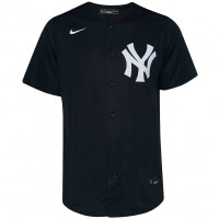 New York Yankees MLB Nike Men Baseball Jersey T770-NKDK-NK-XVK: Цвет: Brand: Nike officially licensed product Material: 100% polyester Brand logo on the right chest and as a patch above the left hem Club logo on the front MLB logo on the neck area Oversized-fit V-neck continuous button placket breathable mesh material slightly extended back section rounded hem pleasant wearing comfort NEW, with label &amp; original packaging
https://www.sportspar.com/new-york-yankees-mlb-nike-men-baseball-jersey-t770-nkdk-nk-xvk
