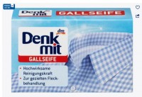 Подумайте с Желчное мыло для обработки пятен, 100 г: https://www.dm.de/denkmit-gallseife-zur-fleckenbehandlung-p4066447228021.html
Описание продукта
Чрезвычайно мощный
Для целенаправленной обработки пятен
Совместимость с кожей подтверждена дерматологически.
Совместимость с кожей подтверждена дерматологически.
Благодаря своей высокоэффективной очищающей способности желчное мыло Denkmit надежно удаляет такие пятна, как жир, масло, помада, помидоры, морковь, чернила и кровь, а также идеально подходит для предварительной обработки стойких загрязнений на воротниках и манжетах.