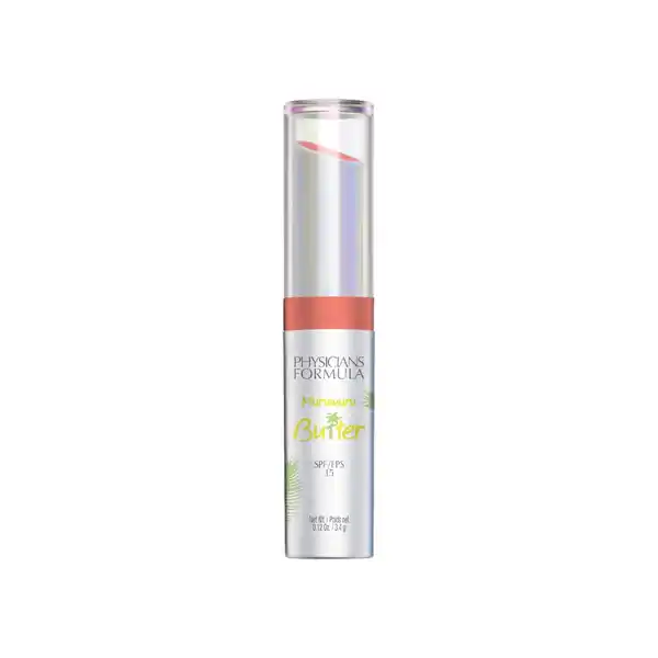 Physicians Formula Murumuru Butter Lip Cream Guava Mama: Цвет: Produktbeschreibung und details Ultraluxurise und pflegende Lippenfarbe in verfhrerischen Nuancen Die ideale Kombination fr perfekte LippenLooks Die cremige Textur lsst sich wunderbar geschmeidig und gleichmig auftragen und sorgt fr ein sanftes Gefhl auf den Lippen Zusatzlich schutzt die Formel die empfindlichen Lippen mit LSF  vor schadlichen UV Strahlen Kontaktdaten Physicians Formula Inc City of Industrie CA  USA Anwendung und Gebrauch Tragen Sie den Lippenstift direkt auf die Lippen auf Gebrauch Aufbewahrung und Verwendung Aufbewahrungs und Verwendungsbedingungen Khl und trocken lagern Inhaltsstoffe POLYBUTENE SIMMONDSIA CHINENSIS SEED OIL DIISOSTEARYL MALATE POLYETHYLENE ETHYLHEXYL METHOXYCINNAMATE OCTYLDODECANOL PUNICA GRANATUM STEROLS OCTOCRYLENE ISOSTEARYL HYDROXYSTEARATE TRIMETHYLOLPROPANE TRIISOSTEARATE TRIDECYL TRIMELLITATE BUTYL METHOXYDIBENZOYLMETHANE CAPRYLICCAPRIC TRIGLYCERIDE EUPHORBIA CERIFERA CERA HYDROGENATED POLYCYCLOPENTADIENE PHENOXYETHANOL TRIISOSTEARYL CITRATE AROMA ASTROCARYUM MURUMURU SEED BUTTER ASTROCARYUM TUCUMA SEED BUTTER BUTYROSPERMUM PARKII BUTTER THEOBROMA GRANDIFLORUM SEED BUTTER STEVIA REBAUDIANA LEAFSTEM EXTRACT TETRAHEXYLDECYL ASCORBATE TOCOPHERYL ACETATE COPERNICIA CERIFERA CERA TOCOPHEROL BHT  CI  CI  CI  CI  CI  CI  CI
https://www.rossmann.de/de/make-up-physicians-formula-murumuru-butter-lip-cream-guava-mama/p/0044386109773