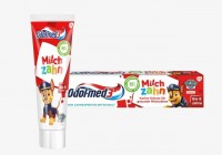 Зубная паста молочный зуб до 6 лет, 50 мл: https://www.dm.de/odol-med-3-zahnpasta-milchzahn-bis-6-jahre-p5054563104366.html