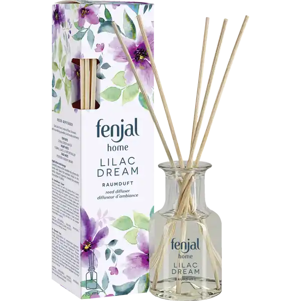 fenjal home Raumduft Lilac Dream: Цвет: Produktbeschreibung und details  mit einer zarten floralen Fliederbltennote die Frhlingsgefhle weckt Eine zarte florale Fliederbltennote mit pflegenden pudrigen und moschusartigen Aspekten Duftfamilie Blumig Kopfnoten Zitrus Grn Wasser Herznoten Blumig Flieder Maiglckchen Basisnoten Pudrig Holzig Moschusartig Variable Duftintensitt mit bis zu sechs Wochen Dufterlebnis Packung enthlt  RattanStbchen Kontaktdaten fit GmbH Am Werk   Zittau       Anwendung und Gebrauch Holzstopfen vorsichtig von der Flasche entfernen und die hlzernen Stbchen in den Flakon einsetzen Je nach gewnschter Duftintensitt mit der Anzahl der Stbchen variieren Mehr Stbchen sorgen fr mehr Duft Fr das Beduften kleinerer Rume reichen meist  Stbchen aus Stellen Sie den Flakon standsicher auf eine waagerechte stabile Oberflche so dass der Inhalt nicht verschttet werden kann Inhaltsstoffe ALCOHOL DENAT AQUA PARFUM METHOXYMETHYLBUTANOL BENZYL ALCOHOL COUMARIN EUGENOL ISOEUGENOL LINALOOL Warnhinweise und wichtige Hinweise Warnhinweise GEFAHR Schdlich fr Wasserorganismen mit langfristiger Wirkung Verursacht schwere Augenreizung Flssigkeit und Dampf leicht entzndbar Kann allergische Hautreaktionen verursachen Darf nicht in die Hnde von Kindern gelangen Von Hitze heien Oberflchen Funken offenen Flammen sowie anderen Zndquellenarten fernhalten Nicht rauchen Khl halten Bei Kontakt mit den Augender Haut einige Minuten lang behutsam mit Wasser splenmit viel Wasser waschen Bei anhaltender Augen bzw Hautreizung oder ausschlag rztlichen Rat einholen Ist rztlicher Rat erforderlich Verpackung oder Kennzeichnungsetikett bereithalten Behlter nur restentleert der Wertstoffsammlung zufhrenEnthlt Isoeugenol Linalool Piperonal Pentadecalactone Eugenyl AcetateKann allergische Reaktionen verursachen
https://www.rossmann.de/de/haushalt-fenjal-home-raumduft-lilac-dream/p/4013162032723