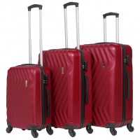 VERTICAL STUDIO "Reykjavik" Suitcase Set of 3 20" 25" 28" burgundy: Цвет: Brand VERTICAL STUDIO Set consisting of three trolley cases Outer material plastic ABS big Trolley External dimensions HWD  cm   cm   cm inches      Net Weight  Volume kg  L middle Trolley External dimensions HWD  cm   cm   cm inches      Net Weight  Volume kg  L Castors need to be attached easy smaller Trolley External dimensions HWD  cm   cm   cm inches      Net Weight  Volume kg  L Lining Material  polyester Brand logo as metal emblem on the front Matryoshka design can be stowed inside each other to save space smallest Suitcase conforms to hand luggage size regulations a telescopic handle with several possible height settings four smoothrunning wheels for easy transport a large main compartment with an allround way zip three digit suitcase lock  possible combinations Divider with integrated zip mesh pocket for subdivision converging straps with click closure Fully lined interior Zippered lining on each side of the case two carrying handles with suspension four spacers on one long side Structured outer material with a matte finish NEW with box ampamp original packaging
https://www.sportspar.com/vertical-studio-reykjavik-suitcase-set-of-3-20-25-28-burgundy