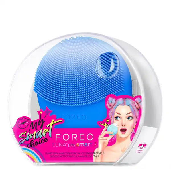 FOREO LUNA™ play smart 2 - Peek-A-Blue!: Цвет: Produktbeschreibung und details LUNA play smart  smartes Hautanalyse und GesichtsreinigungsGert DAS HAUTPFLEGESPIEL GEWINNEN SPIELE GUT SPIELE SMART DAS EINZIGE IN SMARTE HAUTANALYSEGERT Gewinnen Sie jedes Hautpflegespiel mit LUNA play smart   einem intelligenten Gesichtsreinigungsgert der schwedischen BeautyTechMarke FOREO Auf eine vorhergehende Hautanalyse folgt eine mageschneiderte Reinigung Dieses intelligente TSonic PulsationsGesichtsmassageGert entfernt bis zu   von Schmutz l Schwei und MakeupRckstnden und bereitet die Haut auf eine verbesserte Aufnahme der Wirkstoffe Ihrer bevorzugten Hautpflegeprodukte vor Das kompakte und leichte Gert aus ultrahygienischem Silikon ist ein perfekter Reisebegleiter fr die smarte Hautpflege mit bis zu  Anwendungen ULTRA HYGIENISCHES ampamp SANFTES SILIKON Die   wasserfeste und ergonomisch geformte LUNA play smart  die sich den Gesichtskonturen anpasst demonstriert intelligentes schwedisches Design und Handwerkskunst in Aktion Das schnell trocknende und unporse Material verhindert die Ansammlung von Bakterien mal besser als Nylonborsten whrend das nicht scheuernde ultrahygienische Silikon sanft ber das Gesicht gleitet ohne an Ihrer empfindlichen Haut zu ziehen oder sie zu dehnen mageschneiderte Hautpflege fr eine tiefenwirksame und sanfte Reinigung kompakt und leicht perfekt fr die Hautpflege fr unterwegs bereitet die Haut auf die Aufnahme Ihrer bevorzugten Hautpflegeprodukte vor zwei  Karat vergoldete Hautsensoren analysieren den Feuchtigkeitsgehalt der Haut das Hautalter und den Hauttyp Intensitt und Reinigungszeit werden automatisch an den Hautzustand angepasst Zonen Brstenkopf fr Tiefenreinigung und Massage  TSonic Pulsationen pro Minute bis zu  Anwendungen hergestellt aus weichem krpersicherem ultrahygienischem Silikon frei von Phthalaten und BPA   wasserfest passend fr alle Hauttypen synchronisiert sich mit der quotFOREO For Youquot App fr Android und iOSGerte Paket enthlt LUNA play smart   BasisHandbuch Kontaktdaten Foreo AB Birger Jarlsgatan   Stockholm wwwforeocom Anwendung und Gebrauch  ffnen Sie die FOREO For You App und schalten Sie Bluetooth ein  Schalten Sie LUNA play smart  ein indem Sie die Universaltaste gedrckt halten  Folgen Sie den Anweisungen fr die Hautanalyse und eine angepasste Reinigung wird mit Ihrem Gert synchronisiert  Befeuchten Sie das Gesicht tragen Sie den Reiniger auf und folgen Sie den Anweisungen der App um die benutzerdefinierte Reinigung zu aktivieren  LUNA play smart  anfeuchten und in sanft kreisenden Bewegungen ber Ihr Gesicht gleiten  Halten Sie die Universaltaste gedrckt um das Gert auszuschalten  Splen Sie Ihr Gesicht ab und trocken Sie es Pflegehinweise Mit Wasser und Seife reinigen Inhaltsstoffe Material ultrahygienisches Silikon PC ABS Hinweise zur Elektrogerte und Batterieentsorgung Hinweise zur Entsorgung von Elektrogerten und Batterien httpswwwrossmanndedeserviceundhilfeelektrogesetzbatteriegesetz
https://www.rossmann.de/de/pflege-und-duft-foreo-luna-play-smart-2---peek-a-blue/p/7350120790194