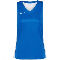 Nike Team Women Basketball Jersey NT0211-463: Цвет: https://www.sportspar.com/nike-team-women-basketball-jersey-nt0211-463
Brand: Nike Material: 100% polyester Lining: 100% Polyester Brand logo on the right chest regular fit V-neck sleeveless Mesh inserts on the back for better ventilation pleasant wearing comfort NEW, with tags &amp; original packaging