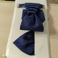 Нарядный галстук+платок: Единый размер