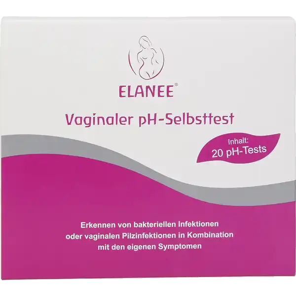 Elanee Vaginaler pH-Selbsttest: Цвет: Produktbeschreibung und details Der vaginale pHWert gibt frhzeitig Hinweise auf eine bakterielle Infektion in der Scheide Unerkannt kann eine Infektion in der Scheide aufsteigen und vorzeitige Wehen oder einen Blasensprung auslsen Rund ein Drittel aller Frhgeburten wird auf eine bakterielle Scheideninfektion zurckgefhrt Mit dem ELANEE pHTest knnen Schwangere innerhalb kurzer Zeit den vaginalen pHWert messen Der Test ist sowohl fr die Anwendung im huslichen als auch im professionellen Bereich zugelassen Der KunststoffApplikator sorgt fr eine einfache und hygienische Anwendung schnelle und hygienische Messung des vaginalen pHWertes Untersttzung bei der Frherkennung bakterieller Vaginalinfektionen Hilfe bei der Vorbeugung von Frhgeburten einfache Anwendung fr zu Hause einzeln verpackte Vaginalapplikatoren Farbskala auf jeder Einzelverpackung zum direkten Abgleich Kontaktdaten GRNSPECHT Naturprodukte GmbH Mnchener Str   Karlskron wwwelaneede Anwendung und Gebrauch Auerhalb der Schwangerschaft wird empfohlen den Test einmal pro Monat oder bei Verdacht auf eine Infektionanzuwenden Whrend einer Schwangerschaft sollte der Test zwei bis dreimal pro Woche durchgefhrt werden Auf diese Weisekann zwischen zwei Besuchen beim Gynkologen sichergestellt werden dass der vaginale pHWert in Ordnung ist Eine bakterielle Vaginose wird bei circa  bis   der Schwangeren diagnostiziert Durch regelmiges Messen des vaginalen pHWertes knnen schwangere Frauen das Risiko von Infektionen reduzieren Das Verfahren muss genau eingehalten werden um zuverlssige Ergebnisse zu erzielen Das Messen des vaginalen pHWertes ist einfach und vllig schmerzfrei Gebrauch Aufbewahrung und Verwendung Aufbewahrungs und Verwendungsbedingungen Bitte lagern Sie den ELANEE Vaginaler pHSelbsttest im geschlossenen Folienbeutel an einem trockenen Ort bei einer Temperatur von C bis C Der Test sollte fr Kinder unzugnglich aufbewahrt werden Im geschlossenen Folienbeutel ist das Produkt bis zum Verfallsdatum auf der Verpackung oder Folienbeutel haltbar Warnhinweise und wichtige Hinweise Warnhinweise Zur ausschlielichen Verwendung als InVitroDiagnostikum Verwenden Sie jeden Test nur einmal Verwenden Sie den Test vor dem Ablaufdatum siehe Datum auf der SchachtelFolienbeutel ffnen Sie den Test erst kurz vor der Anwendung Berhren Sie nicht den pHMessbereich des VaginalApplikators Stoffe die eine abnormale VaginalsekretFarbe verursachen Hmoglobin bei der Monatsblutung knnen die Lesbarkeit des pHMessbereiches beeinflussen Mit dem Applikator kann nur der vaginale pHWert gemessen werden Er weist keine Infektion nach Ein saurer pHWert ist nicht immer ausreichend um eine Infektion zu verhindern Sollten Sie Erkrankungen feststellen obwohl der pHWert normal ist suchen Sie einen Arzt auf Durch unsachgeme Verwendung des Applikators kann das Jungfernhutchen reien
https://www.rossmann.de/de/baby-und-spielzeug-elanee-vaginaler-ph-selbsttest/p/4260018197239