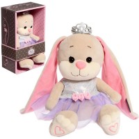 Мягкая игрушка «Зайка Лин», принцесса в платье с короной», 20 см: 