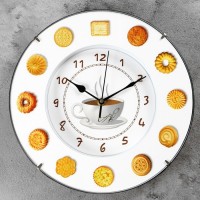 Часы настенные, серия: Кухня, "Печеньки", d-30 см: 