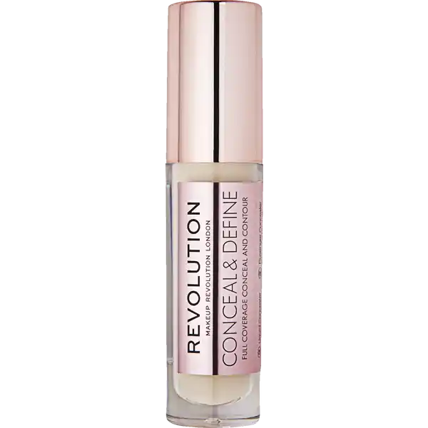 Revolution Makeup Revolution Conceal and Define Concealer - C3: Цвет: https://www.rossmann.de/de/make-up-revolution-makeup-revolution-conceal-and-define-concealer---c3/p/5057566016902
Produktbeschreibung und details Der Concealer fr alle  Nuancen von hell bis dunkel fr khle neutrale und warme Untertne C ist die ideale Nuance fr sehr helle Hauttne mit einem rosigen UntertonDer leichte und trotzdem voll deckende Concealer ist perfekt geeignet um Unreinheiten abzudecken den Hautton auszugleichen und dunkle Augenringe zu kaschieren Trotz des matten Finishs setzt sich der Concealer nicht in feinen Linien und Poren ab Die langanhaltende intensive Pigmentierung eignet sich auch fr Contouring und die Definition der Gesichtszge Der Applikator ermglicht ein sanftes Auftragen ohne die empfindliche Haut unter den Augen zu reizen Kontaktdaten Revolution Beauty Ltd Alexandra House Dublin  D CH Ireland wwwrevolutionbeautycom Anwendung und Gebrauch Einige Tupfen unterhalb der Augen auftragen und mit einem synthetischen Pinsel oder feuchten Schwmmchen verblenden Auf Unreinheiten oder dunkle Flecken  Tupfen auftragen und mit dem Finger Pinsel oder Schwmmchen ausblenden Falls ntig wiederholen um die Deckkraft zu verstrken Fr das Contouring einen Farbton auswhlen der  Nuancen dunkler ist als dein Hautton Auf die Umrisse des Gesichts in die Hhlen unter den Wangenknochen und berall dort auftupfen wo du mehr Definition erreichen mchtest Mit einem synthetischen Pinsel oder Schwamm verblenden Fr zustzliche Haltbarkeit anschlieend Fixierpuder oder Fixierspray auftragen Inhaltsstoffe Aqua Dimethicone Cyclopentasiloxane Dimethicone Crosspolymer Cyclopentasiloxane Phenyl Trimethicone Isododecane IsobutylmethacrylateBisHydroxypropyl Dimethicone Acrylate Cyclopemtasiloxane Ethylhexyl Palmitate Quaternium Bentonite Propylene Carbonate Butylene Glycol Polymethylsilsesquioxane Cetyl PEGPPG Dimethicone Hydrogenated Castor Oil Silica Sorbitan Sesquioleate Sodium Chloride Phenoxyethanol Ethylhexylglycerin Triethylhexanoin Cetyl PEGPGG Dimethicone Polyglyceryl Isostearate Hexyl Laurate Lecithin Polyhydroxystearic Acid Isopropyl Myristate Ethylhexyl Palmitate Isostearic Acid Polyglycerol Polyricinoleate Tocopheryl Acetate Pentaerythrityl Tetraditbutyl Hydroxyhydrocinnamate Rosa Rubiginosa Rosehip Seed Oil CaprylicCapric Triglyceride Camellia Sinensis Leaf Extract  CI  CI  CI  CI