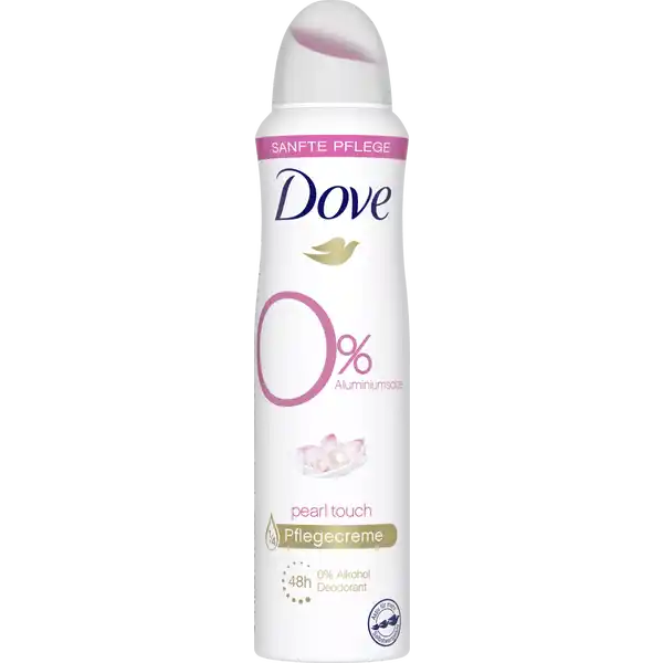 Dove Deo Spray pearl touch: Цвет: Produktbeschreibung und details Das Dove Deospray Pearl Touch schtzt zuverlssig vor unangenehmem Krpergeruch pflegt gleichzeitig die empfindliche Achselhaut und bringt einen frisch und gepflegt durch den Tag  ganz ohne Aluminiumsalze und Alkohol Der blumige und zugleich dezente Duft nach Jasmin und Wasserlilien erfreut die Sinne schtzt bis zu  Stunden lang vor unangenehmem Krpergeruch und sorgt fr ein glattes zart gepflegtes Hautgefhl Deodorants angenehme Frische statt Krpergeruch Ein gutes Deo ohne Aluminium schtzt zuverlssig vor Krpergeruch Durch antibakterielle Wirkstoffe bekmpfen Deodorants geruchsbildende Bakterien  und damit die Ursache unangenehmen Krpergeruchs Sie enthalten auerdem verschiedene Duftstoffe die zustzlich fr ein Gefhl der Sicherheit und Frische sorgen Gut zu wissen Die Deodorants von Dove sind ohne Aluminiumsalze und sind durch den Schriftzug  Aluminiumsalze gekennzeichnet Was ein Dove Deodorant von vielen anderen unterscheidet Wir sind bei der Entwicklung unserer Produkte nicht nur darauf bedacht dass diese in jeder Situation zuverlssig vor Krpergeruch schtzen Wir verwenden darber hinaus fr unsere Produkte auch  der einzigartigen Dove Pflegecreme fr weiche geschmeidige und zart aussehende Haut Die Pflegecreme schtzt die empfindliche Achselhaut und hilft ihr sich auch bei hufigem Rasieren schneller zu regenerieren Fr glatte und schn gepflegte Achseln Dove ist von PETA als crueltyfree zertifiziert und viele unserer Produkte tragen jetzt das PETAapproved Logo Weltweit testet Dove nicht an Tieren nicht einmal dort wo Tierversuche vorgeschrieben sind Dove untersttzt Frauen dabei das volle Potenzial ihrer individuellen Schnheit zu entfalten indem wir Produkte entwickeln die auf die besonderen Bedrfnisse von Haut und Haar abgestimmt sind Denn wir glauben dass nur wer sich durch die richtige Pflege schn und wohl in seiner Haut fhlt dies auch ausstrahlen kann Dove Deospray Pearl Touch ohne Aluminium schtzt vor unangenehmem Krpergeruch Ein Deo ohne Aluminium das die Sinne mit einem dezentblumigen Duft nach Jasmin und Wasserlilien erfreut Das Deodorant schtzt zuverlssig  Stunden vor Krpergeruch Das Deospray Pearl Touch enthlt weder Aluminiumsalze noch Alkohol Das Dove Deo enthlt  Pflegecreme zum Schutz vor Hautirritationen Die Pflegecreme im Deodorant schtzt die empfindliche Achselhaut und hilft ihr sich auch bei hufigem Rasieren schneller zu regenerieren Kontaktdaten Unilever DeptER Wirral CH JW UK wwwunilevercom Anwendung und Gebrauch Aus nicht weniger als  cm Entfernung sprhen Nur unter den Achseln verwenden Nicht auf gereizter oder verletzter Haut anwenden Bei Auftreten von Hautirratationen nicht weiter verwenden Inhaltsstoffe Butane Isobutane Propane PPG Butyl Ether Cyclopentasiloxane Parfum C Alkyl Benzoate Triethyl Citrate Helianthus Annuus Seed Oil Ethylhexylglycerin Glycerin Niacinamide BHT Octyldodecanol Tocopherol Benzyl Alcohol Benzyl Benzoate Citronellol Geraniol Hexyl Cinnamal Isugenol Limonene Linalool Warnhinweise und wichtige Hinweise Warnhinweise GEFAHR Direktes Einatmen vermeiden Nur kurz sprhen und in gut gelfteten Rumen verwenden lngeres Sprhen vermeiden Nicht in die Augen sprhen Benutzung ausschlielich gem Verwendungszweck Nur entleert entsorgen Extrem entzndliches Aerosol Behlter steht unter Druck Kann bei Erwrmung bersten Von Hitze heien Oberflchen Funken offenen Flammen sowie anderen Zndquellenarten fernhalten Nicht rauchen Nicht gegen offene Flamme oder andere Zndquelle sprhen Nicht durchstechen oder verbrennen auch nicht nach Gebrauch Vor Sonnenbestrahlung schtzen Nicht Temperaturen ber  C aussetzen Darf nicht in die Hnde von Kindern gelangen
https://www.rossmann.de/de/pflege-und-duft-dove-deo-spray-pearl-touch/p/8710447475454