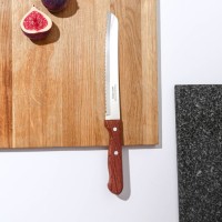 Нож кухонный для хлеба Dynamic, лезвие 20 см, с деревянной ручкой: Цвет: Классический нож Tramontina Dynamic предназначен для хлеба, имеет крупную пилообразную режущую кромку.ПреимуществаЛегко справляется с твёрдой корочкой свежеиспечённого хлеба.Лезвие из нержавеющей стали отличается прочностью и долговечностью заточки.Удобная рукоять выполнена из натуральной древесины.</li></ul>
: Tramontina
: Бразилия
