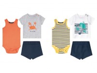 Baby Sommerset, 3-tlg. aus reiner Bio-Baumwolle: 
