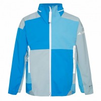 adidas Terrex Ct Myshelter Colorblock Men Rain Jacket H65694: Цвет: https://www.sportspar.com/adidas-terrex-ct-myshelter-colorblock-men-rain-jacket-h65694
Brand: adidas End Plastic Waste – campaign to create products that can be reused Outer fabric material: 100% recycled polyester Material inner fabric: 100% polyurethane RAIN.RDY - waterproof and windproof due to sealed seams Carry Straps Sangles - once you take your Jacket off, you can throw it on your back using the straps on the inside and carry it hands-free Brand logo on the left sleeve Hood with drawstring that can be stowed away in the stand-up collar Full-length two-way zipper with chin guard Reflective logos make you visible even on the go in low light conditions two side pockets with zippers extended and elastic arm cuffs regular fit pleasant wearing comfort NEW, with label &amp; original packaging