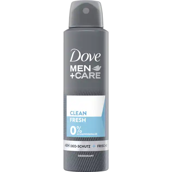 Dove Men+Care Deo Spray Clean Fresh ohne Aluminium: Цвет: Produktbeschreibung und details Maskulin und frisch Dove MenCare Deospray Clean Fresh ist ein wirksames Deodorant Spray fr Mnner mit effektivem StundenSchutz vor Krpergeruch  und das ganz ohne Aluminiumsalze Das Deo ohne Aluminium verleiht einem reinen frischen Duft und hlt den ganzen Tag ber frisch Das Deospray von Dove MenCare ist speziell fr die Bedfnisse von Mnnern entwickelt Deodorants angenehme Frische statt Krpergeruch Ein gutes Deo ohne Aluminium schtzt zuverlssig vor Krpergeruch Durch antibakterielle Wirkstoffe bekmpfen Deodorants geruchsbildende Bakterien  und damit die Ursache unangenehmen Krpergeruchs Sie enthalten auerdem verschiedene Duftstoffe die zustzlich fr ein Gefhl der Sicherheit und Frische sorgen Gut zu wissen Die Deodorants von Dove sind ohne Aluminiumsalze formuliert und sind durch den Schriftzug  Aluminiumsalze gekennzeichnet Das Dove MenCare Deospray Clean Fresh schtzt zuverlssig und bietet den ganzen Tag ein angenehmes Frischegefhl Dove MenCare bietet Pflege fr Mnner die mitten im Leben stehen und sich wohl in ihrer Haut fhlen Speziell fr sie wurde die Pflegeserie entwickelt bei der die Bedrfnisse der mnnlichen Haut im Mittelpunkt stehen Wirksame Technologien pflegen die Haut und spenden gleichzeitig belebende Erfrischung So schtzen unsere Deos erhltlich als Sprays und RollOns nicht nur  Stunden effektiv vor Achselnsse und Krpergeruch So knnen sich Mnner jeden Tag voller Energie neuen Herausforderungen stellen Dove MenCare Deospray Clean Fresh ohne Aluminium  ideal fr die tgliche Pflege das Mnnerdeo wirkt gegen Krpergeruch fr bis zu  Stunden Dove Clean Fresh ist ein Deo ohne Aluminium das Deodorant Spray verwhnt mit einem reinen frischmnnlichen Duft das Deospray Clean Fresh schtzt zuverlssig und bietet den ganzen Tag ein angenehmes Frischegefhl das Dove MenCare Deospray ist speziell fr die Bedfnisse von Mnnern entwickelt Kontaktdaten Unilever Wirral CH JW UK wwwunilevercom wwwdovecom UrsprungslandHerkunftsort Italien Anwendung und Gebrauch Aus nicht weniger als  cm Entfernung sprhen Fr das optimale Ergebnis vor jeder Anwendung die Dose gut schtteln damit sich die Pflege und DeoWirkstoffe gut vermischen Dann in einem Abstand von  cm vor die sauberen trockenen Achseln halten und ca  Sekunden sprhen Vor dem Ankleiden kurz warten bis das Produkt von der Haut aufgenommen wurde Und los Inhaltsstoffe Alcohol Denat Butane Isobutane Propane Parfum Isopropyl Myristate Glycerin AlphaIsomethyl Ionone Citronellol Coumarin Hexyl Cinnamal Limonene Linalool Warnhinweise und wichtige Hinweise Warnhinweise GEFAHR Extrem entzndbares Aerosol Aus nicht weniger als  cm Entfernung sprhen Direktes Einatmen vermeiden Nur kurz sprhen und in gut gelfteten Rumen verwenden lngeres Sprhen vermeiden Benutzung ausschlielich gem Verwendungszweck Kontakt mit Augen und Intimbereich vermeiden Nicht auf gereizter oder verletzter Haut anwenden Bei Auftreten von Hautirritationen nicht weiter verwenden Darf nicht in die Hnde von Kindern gelangen Nicht durchstechen oder verbrennen auch nicht nach Gebrauch Behlter steht unter Druck Kann bei Erwrmung bersten Vor Sonnenbestrahlung schtzen Nicht Temperaturen ber  C aussetzen Nicht gegen offene Flamme oder andere Zndquelle sprhen Von Hitze heien Oberflchen Funken offenen Flammen sowie anderen Zndquellenarten fernhalten Nicht rauchen Nur entleert entsorgen
https://www.rossmann.de/de/pflege-und-duft-dove-mencare-deo-spray-clean-fresh-ohne-aluminium/p/8710908832789