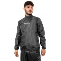 Givova Rib Neck Men Rain Jacket RJC01-0010: Цвет: Brand: Givova Material: 100% polyester Brand logo in the middle across the chest elastic stand-up collar waterproof material long sleeve elastic rubber band at the cuffs and hem very light material offers optimal freedom of movement ideal for training comfortable to wear NEW, with label &amp; original packaging
https://www.sportspar.com/givova-rib-neck-men-rain-jacket-rjc01-0010