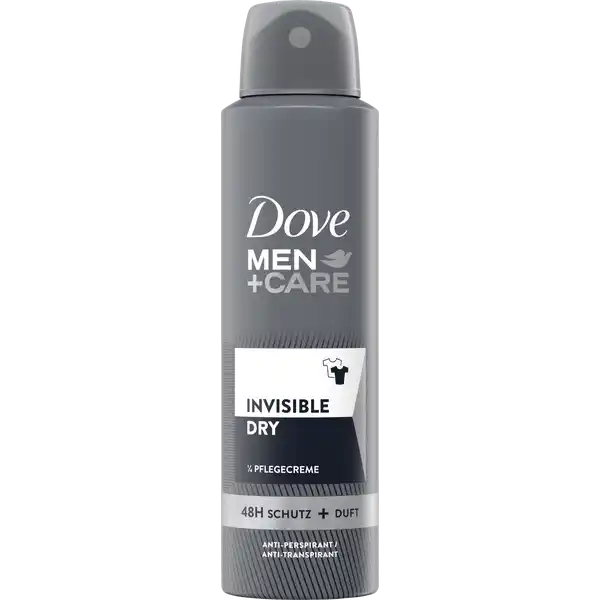 Dove Men+Care Invisible Dry Deo Spray Anti-Transpirant: Цвет: Produktbeschreibung und details Dove MenCare AntiTranspirant Spray Invisible Dry ist das erste Dove Men ampamp Care AntiTranspirant das auf  Farben getestet wurde und keine sichtbaren weien Flecken hinterlsst Einfach Deo auftragen und anschlieend gleich das Haus verlassen  ohne noch einmal prfend in den Spiegel schauen zu mssen Mit dezentmnnlichem Duft schtzt es  Stunden vor Achselnsse und Krpergeruch und schenkt mit  Pflegecreme weiche und glatt gepflegte Achseln AntiTranspirante keine Chance fr Schwei und Krpergeruch Ein AntiTranspirant bekmpft zuverlssig Krpergeruch und wirkt gegen Achselnsse Und so funktioniert es Die aktiven Bestandteile in AntiTranspiranten bilden einen Film auf der Hautoberflche Dieser reagiert mit dem Schwei und bildet eine Art Gel Das verengt den Ausgang der Schweidrsen und reduziert die Schweibildung Was ein Dove Deodorant von vielen anderen unterscheidet Wir sind bei der Entwicklung unserer innovativen Produkte nicht nur darauf bedacht dass diese in jeder Situation zuverlssig vor Achselnsse und Krpergeruch schtzen Wir verwenden darber hinaus fr unsere Produkte auch  der einzigartigen Dove Pflegecreme fr weiche geschmeidige und zart aussehende Haut Die Pflegecreme schtzt die empfindliche Achselhaut und hilft ihr sich auch bei hufigem Rasieren schneller zu regenerieren Fr glatte und schn gepflegte Achseln Dove MenCare bietet Pflege fr Mnner die mitten im Leben stehen und sich wohl in ihrer Haut fhlen Speziell fr sie wurde die Pflegeserie entwickelt bei der die Bedrfnisse der mnnlichen Haut im Mittelpunkt stehen Wirksame Technologien pflegen die Haut und spenden gleichzeitig belebende Erfrischung So schtzen unsere Deos erhltlich als Sprays und RollOns nicht nur  Stunden effektiv vor Achselnsse und Krpergeruch Durch den Anteil von  Dove Pflegecreme helfen sie darber hinaus Hautirritationen unter den Achseln vorzubeugen  fr ein wohliges und gepflegtes Hautgefhl So knnen sich Mnner jeden Tag voller Energie neuen Herausforderungen stellen Dove MenCare AntiTranspirant Spray Invisible Dry  ideal fr die tgliche Pflege Kontaktdaten Unilever DeptER Wirral CH JW UK wwwdovecom Anwendung und Gebrauch Vor Gebrauch gut schtteln Inhaltsstoffe Ingredients Butane Isobutane Propane Cyclopentasiloxane PPG Butyl Ether Aluminum Chlorohydrate Parfum Disteardimonium Hectorite Octyldodecanol BHT Propylene Carbonate Helianthus Annuus Seed Oil Dimethiconol Tocopheryl Acetate AlphaIsomethyl Ionone Benzyl Alcohol Citral Citronellol Coumarin Hexyl Cinnamal Limonene Linalool Warnhinweise und wichtige Hinweise Warnhinweise GEFAHR Extrem entzndbares Aerosol Aus nicht weniger als  cm Entfernung sprhen Nur unter den Achseln verwenden Direktes Einatmen vermeiden Nur kurz sprhen und in gut gelfteten Rumen verwenden lngeres Sprhen vermeiden Benutzung ausschlielich gem Verwendungszweck Nicht in die Augen sprhen Nicht auf gereizter oder verletzter Haut anwenden Bei Auftreten von Hautirritationen nicht weiter verwenden Darf nicht in die Hnde von Kindern gelangen Nicht durchstechen oder verbrennen auch nicht nach Gebrauch Behlter steht unter Druck Kann bei Erwrmung bersten Vor Sonnenbestrahlung schtzen Nicht Temperaturen ber  C aussetzen Nicht gegen offene Flamme oder andere Zndquelle sprhen Von Hitze heien Oberflchen Funken offenen Flammen sowie anderen Zndquellenarten fernhalten Nicht rauchen Nur entleert entsorgen
https://www.rossmann.de/de/pflege-und-duft-dove-mencare-invisible-dry-deo-spray-anti-transpirant/p/8712561255585