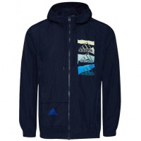 adidas Essentials Brandlove Men Windbreaker HE1884: Цвет: Brand: adidas Material (Hull): 100% polyester (Recycled) Material (body): 100% polyester (recycled) Feed usage: 100% polyester Brand logo on the left chest and the Bag on the right water-repellent, lightweight material Stand-up collar with hood lined hood with drawstring full zip two open side pockets right one hook-and-loop fastener-Bag elastic hem and cuffs breathable mesh lining pleasant wearing comfort NEW, with tags &amp; original packaging
https://www.sportspar.com/adidas-essentials-brandlove-men-windbreaker-he1884