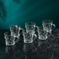 Набор стеклянных кружек «Нушин», 6 шт, 150 мл, Иран: Цвет: Посуда Isfahan Glass - это классический выбор тех, кто ценит качество, стиль и универсальность.</p><h3>Преимущества:</h3><ul><li>практичность и долговечность;</li><li>экологическая безопасность;</li><li>не впитывает запахи;</li><li>изящность и привлекательность.</li></ul><h3>Эксплуатация:</h3><ul><li>мыть губкой или специальной мягкой щеткой;</li><li>осторожнее с посудомоечной машиной - желательно мыть стеклянные тарелки, бокалы при температуре чуть выше комнатной;</li><li>после мытья поместить на решетчатую стойку, чтобы вода стекала вниз;</li><li>полировать нужно мягким материалом без ворса, одним полотенцем взять предмет, другим полировать.</li></ul>
: Авторское стекло
